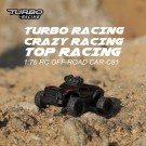 Turbo Racing 1:76 Bigfoot Baby Monster Truck RTR Black thumbnail