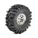 Pro-Line Racing 1/30 Baja Pro X Front/Rear Mounted Chrome Beast Tires (4): Axial SCX30 thumbnail