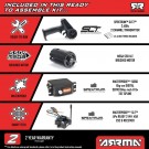Arrma 1/10 GORGON 2WD RTA Kit Brushed Monster Truck (Battery and Charger Included), Clear thumbnail