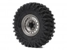 Boom Racing 1.9in 16-Hole 6-Lug Classic Steelie Reversible Beadlock Wheel w/ XT504-6LUG Hub Rear (2) Gun Metal thumbnail