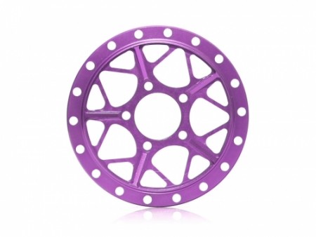 Boom Racing ProBuild™ Alum LGB Faceplate (1)  Purple