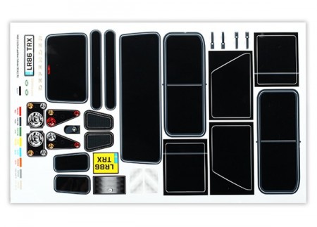 Traxxas TRX8012 Decals Land Rover Defender