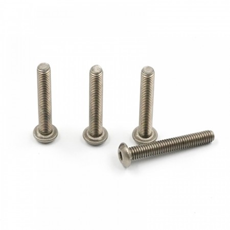 Yeah Racing Titanium G2 Hex Socket Button Head Screws M3 x 20mm 10pcs