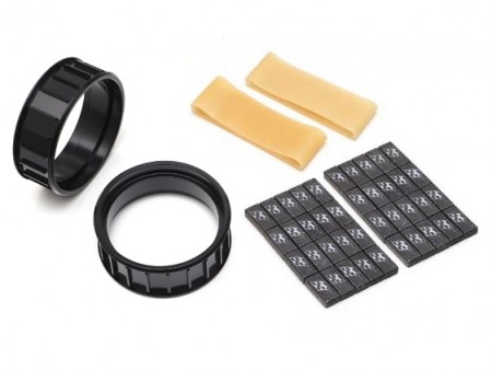 Boom Racing ProBuild™ 1.9in Brass Center Ring w/ Lead Weight Set (2)