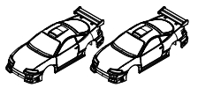 Turbo Racing Nissan Silvia Plastic Car Shell (2)