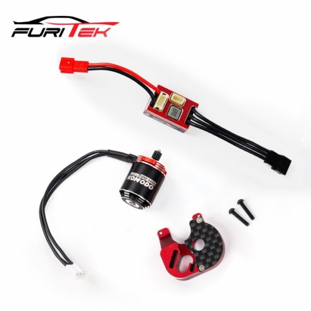 Furitek MicroModo 2025 Brushless Power System with MicroPython and MicroKomodo For Axial SCX24
