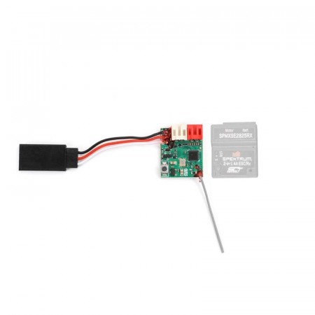 Losi 10A 2-in-1 Brushed ESC / SLT Receiver: Micro-B