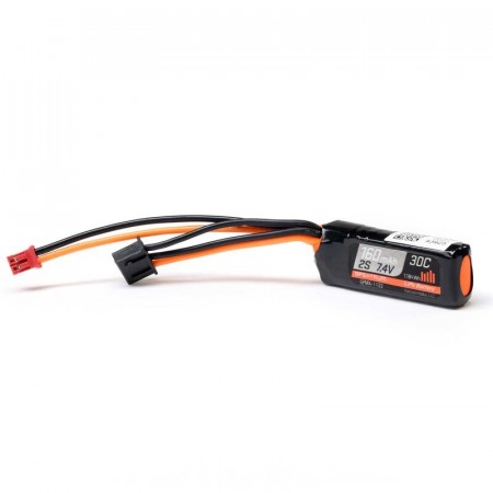 Spektrum 7.4V 160mAh 2S 30C LiPo Battery: PH2.0