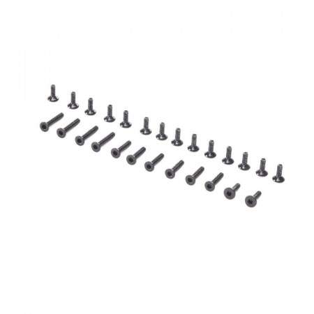 Losi Screw Set Flat Head: Mini-T 2.0, Mini-B