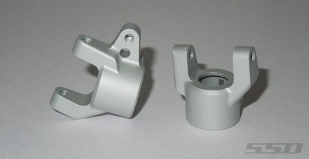 SSD Pro Aluminum C Hubs for SCX10 II (Silver)