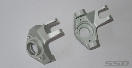 SSD Pro Aluminum Knuckles for SCX10 II (Silver)