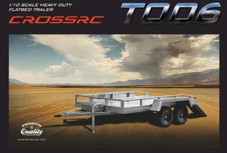 Cross RC T-006 Dobbelakslet Tilhenger KIT