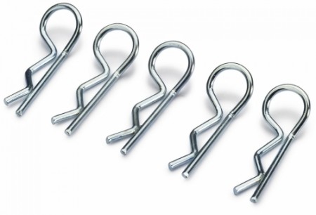 Absima Body Clips Small Silver (10)