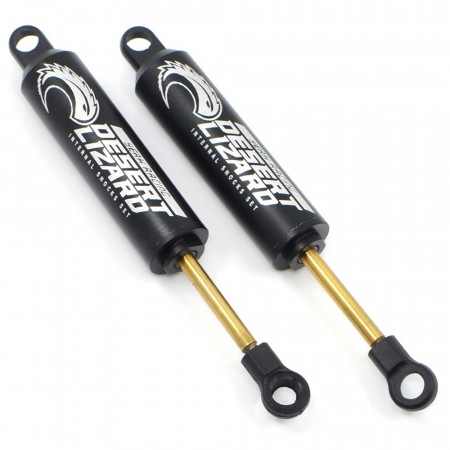 Yeah Racing 110mm Desert Lizard Two Stage Internal Spring Damper Pair Black For Crawler (2)
