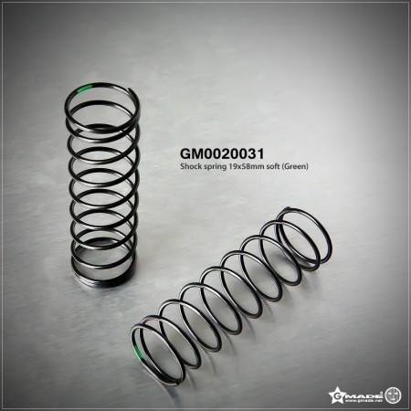 Gmade Shock Spring 19x58mm Soft Green (2)