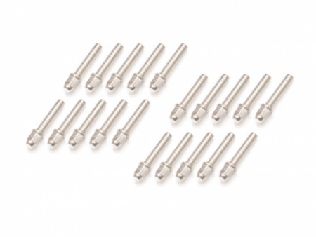 Boom Racing ProBuild™ Mag Seat Lug Nut 12.9 Grade M2x8mm Scale Hardware Set (20) Silver