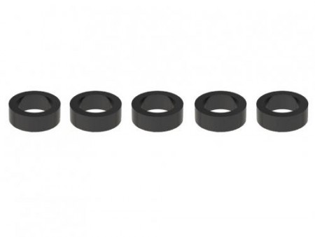 Boom Racing D5x8x2 Nylon Spacer Black (5)