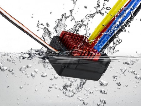 Hobbywing QuicRun WP-880 Dual Brushed Waterproof 80A ESC (2-4S)