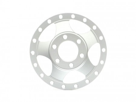 Boom Racing ProBuild™ Alum SV5 Faceplate (1) Flat Silver