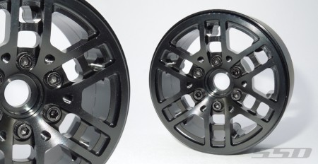 SSD 1.9in Toycoma Beadlock Wheels (Black)