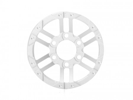 Boom Racing ProBuild™ 1.9in Alum TWS Faceplate (1) Flat Silver