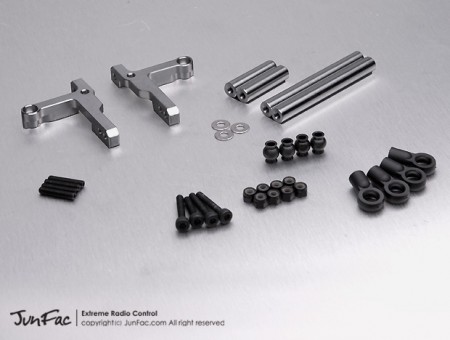 JunFac CC01 4-Link suspension conversion with skid plate