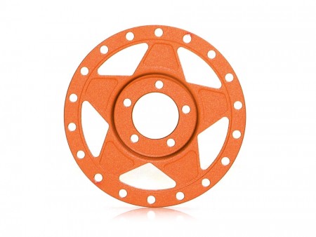 Boom Racing ProBuild™ 1.9in Alum RTS Faceplate (1) Matte Orange