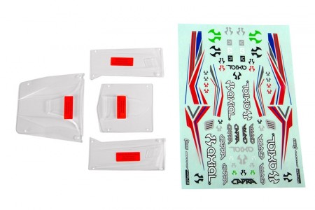Axial Body Panel Set (Clear): UTB