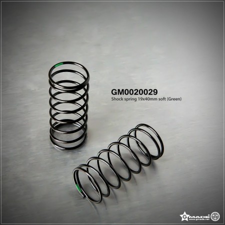 Gmade Shock Spring 19x40mm Soft Green (2)