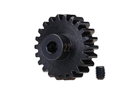 Traxxas TRX3952X Gear, 22-T pinion (32-p), heavy duty (machined, hardened steel) (fits 3mm shaft)/ set screw