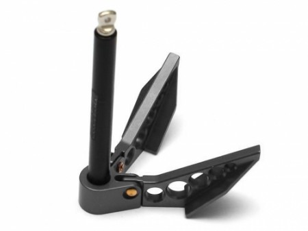 Boom Racing Scale Accessories - Foldable Winch Anchor Black [RECON G6 The Fix Certified]