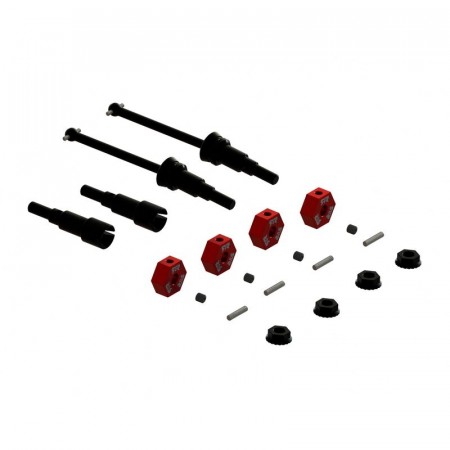 Arrma Metal Axle and Wheel Hex Set B (4): Mojave GROM