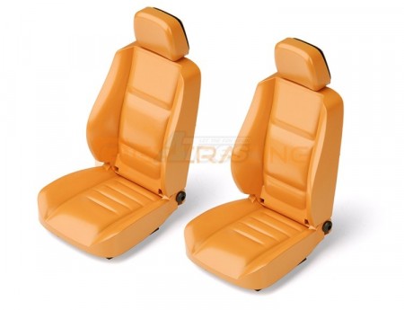 GRC Simulation Cab Multi-directional Adjustable Seat for 1/10 RC Crawler Yellow (2)