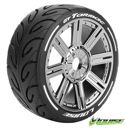 Louise GT-TARMAC 1/8 Racing MFT Tires on GT Wheels