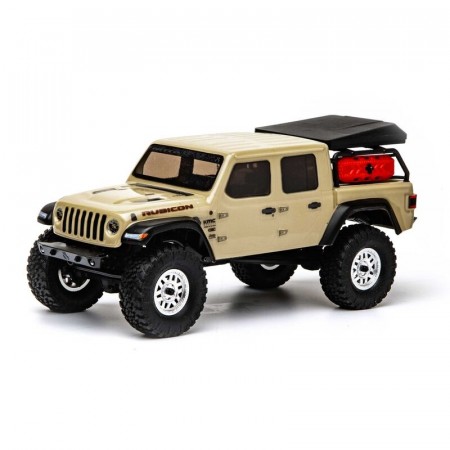 Axial SCX24 Jeep JT Gladiator 4WD Rock Crawler Brushed RTR, Beige