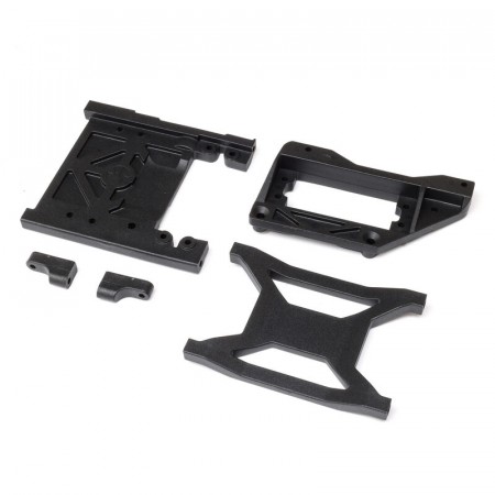 Axial Servo and Winch Mount, Chassis Brace: 1/10 SCX10 PRO Comp Scaler