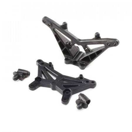 Losi Front and Rear Shock Tower: Mini-T 2.0