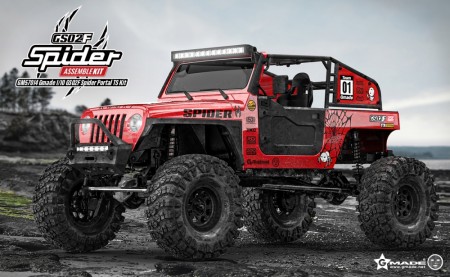 Gmade 1/10 GS02F SPIDER PORTAL TS KIT