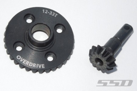 SSD Overdrive (12T/33T) Axle Gear Set for TRX4
