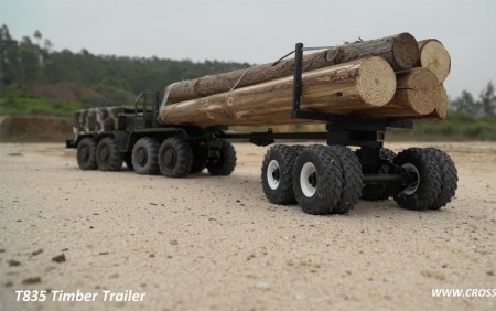 Cross RC BC-8 T835/T835U Logging Trailer
