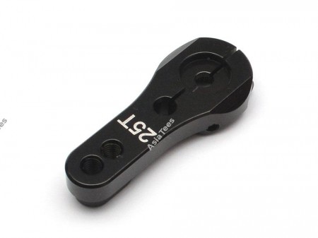 Boom Racing Aluminum Servo Horn (25T) for Futaba Savox Black