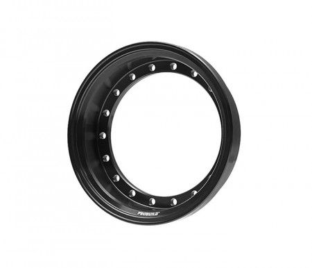 Boom Racing ProBuild™ 1.9 Alum 10mm Wheel Barrel (1)  Black