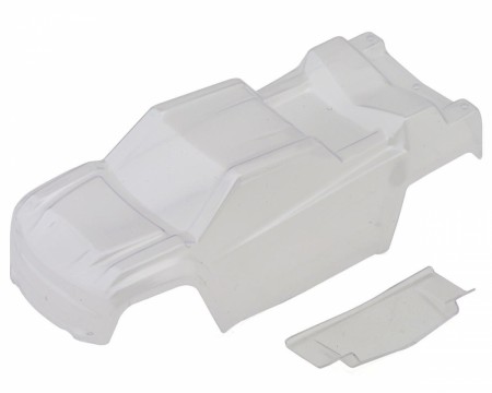 Pro-Line Racing Axis T Body, Pro-Line OE, Spoiler, Stickers, Clear: Micro-T