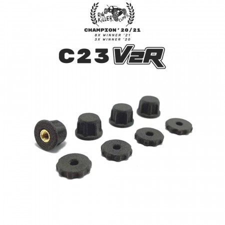 ProCrawler Flatgekko™ C23 V2/V2R Bullbone™ Body Mount Nut Set