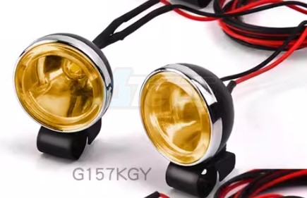 GRC 20mm Old-fashioned Circle Led spotlights #HT-Lens-Yellow