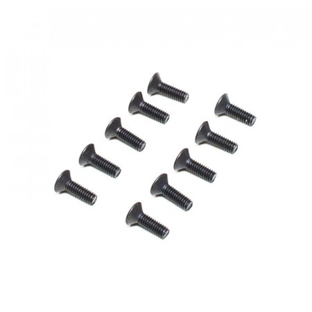 Axial M2.5 x 8mm Flat Head Screws (10)