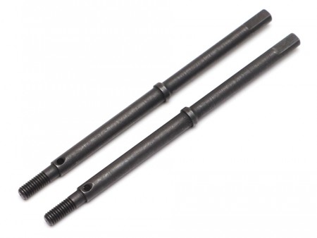 Boom Racing BADASS™ Ultra Hard Steel Axle Rear Shaft (2pcs) for BRX80 PHAT™ Axle BRD8023