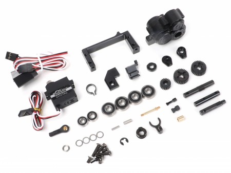 Boom Racing SWD (Selective RWD/4WD) Transfer Case Set for BRX02 88
