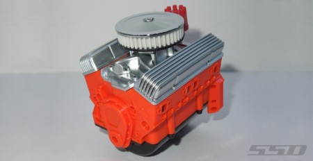 SSD 1/10 Scale V8 Engine Motor Cover Set