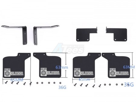 Team DC Mud Flap For TRX4 Blazer K5 for Traxxas TRX-4